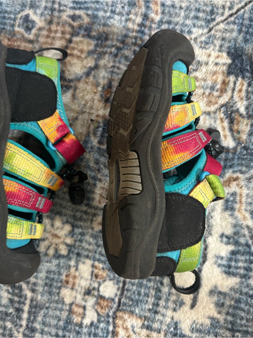 KEEN Kids' Multicolor Sandals - Rainbow Straps - Picture 2 of 5